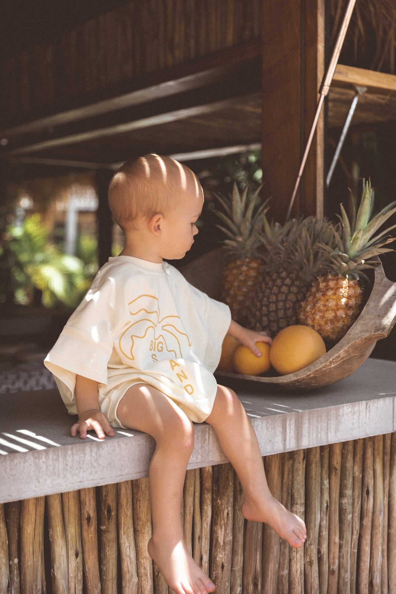 Big island tshirt romper