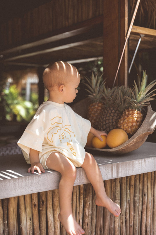 Big island tshirt romper